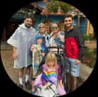 Photo of Clark Family, a satisfied Beta Stroller Rental customer