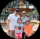 Photo of Moloney Family, a satisfied Beta Stroller Rental customer